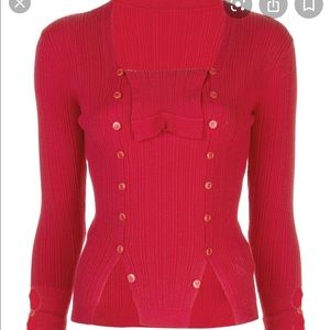 Jacquemus La Maille Azur top